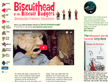 Tablet Screenshot of biscuithead.co.uk